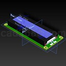 液晶显示块模型Solidworks格式