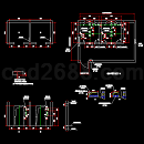 电梯土建结构图CAD格式