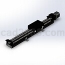 D型直线滑轨模型Solidwoks格式