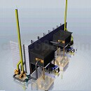 钢铁炉净化系统模型Solidworks格式