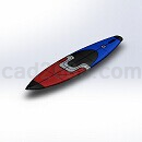 可分离帆船模型Solidworks格式