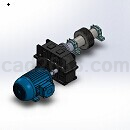 球磨机传动机构模型Solidworks格式