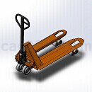 手动液压搬运车模型Solidworks格式