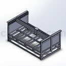 数控平台模型Solidworks格式