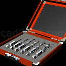 钻头模型Solidworks格式