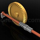 准双曲面齿轮模型Step/iges/stl模型