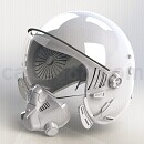 战斗机飞行员头盔模型Solidworks格式