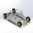 焊接车架模型Step/iges/stl格式