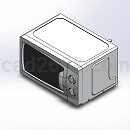 微波炉模型Solidworks格式