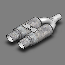 排气管模型Solidworks格式