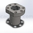滚珠丝杠模型SFU1605-1610Solidworks格式