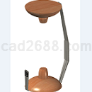 纸巾架模型Step/iges/stl格式