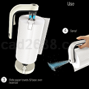 清洗液和纸巾架模型Soliworks格式