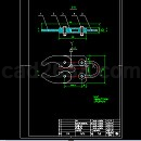 卡钢筋加剧总装图CAD图纸