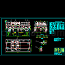 电站桥式起重机CAD图150+150t-22m