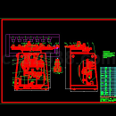 多工位专用机床机械手CAD图纸