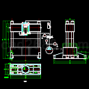 400T压力机图纸CAD图纸
