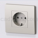 插座模型Solidworks格式