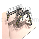 平台模型Step/iges/stl格式