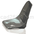 座椅钣金模型Step/iges/stl格式