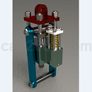 液压升降机模型Step/iges/stl格式