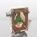 水流测速仪模型Step/iges/stl格式