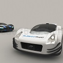 CS概念车RC模型Step/iges/stl格式