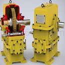 双级蜗轮蜗杆减速机UG格式