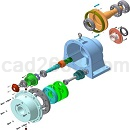 行星齿轮箱模型PROE格式