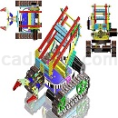 机器人手臂坦克Solidworks格式