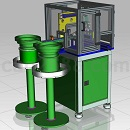 基于马赫原理自动振动喂料机模型UG格式