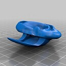 3D打印模型人耳扬声器