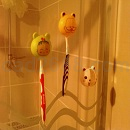 3D打印模型可爱牙刷架