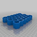 3D打印模型蜂窝状收纳袋