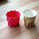 3D打印模型一次性杯子防烫神器