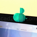 3D打印模型蜜蜂摄像头遮孔器
