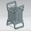 信号调理器平台KISTLER_2893A121模型Step/iges/stl格式