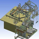 菱形挂蓝ATUTOCAD模型