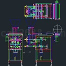 枕式包装机CAD图纸