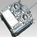 Taranis X9D无线电发射机UG模型