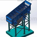圆振动筛模型Solidworks格式