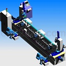 铣床模型UG格式电梯用面板平面加工专用
