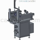 搬送翻转机构式检查机模型CREO格式