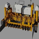 混凝土滑模摊铺机模型CAD格式