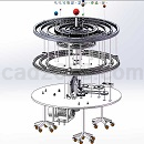 机械结构模拟太阳系行星运动模型Solidwroks格式
