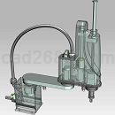 雅马哈四轴机器人模型UG设计