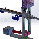 五轴伺服机械手模型Solidworks设计