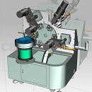 全自动精密PIN型钻孔机模型UG设计