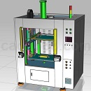 塑料产品对接焊接设备模型UG设计