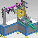 汽车C柱工装夹具模型UG设计